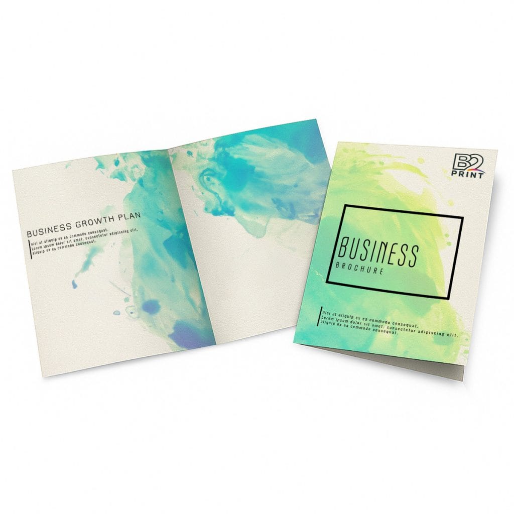 Brochures Premium Material A3 Folded to A4